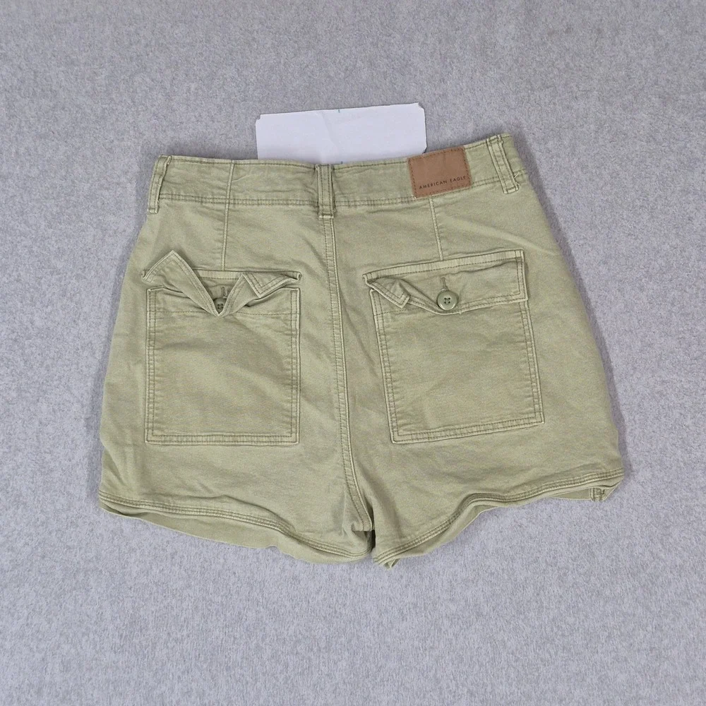 American Eagle Women Shorts 2 Highest Rise 90s Boyfriend Cargo Y2K Utility